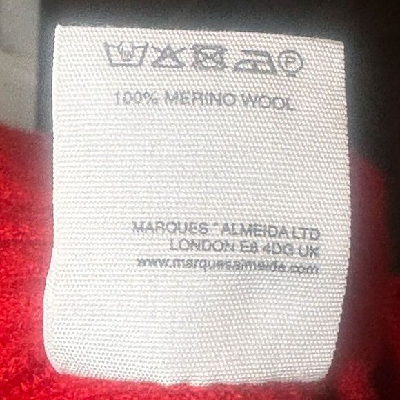 Marques' Almeida 100% Merino Wool RIbbed Flare Pull-On Pants - Picture 4 of 4